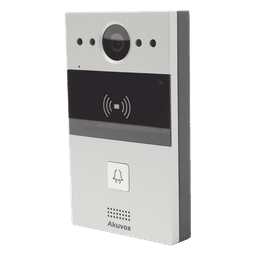 Videoportero IP / 1 Botón / Cámara 2 Megapixel / 110° / Lector MIFARE y PROX EM / SIP / ONVIF / IP65 / PoE / Control 2 Puertas / Cloud