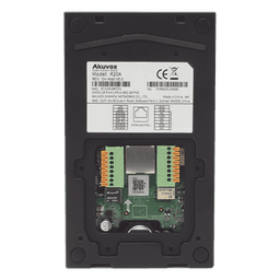 Videoportero IP / 1 Botón / Cámara 2 Megapixel / 110° / Lector MIFARE y PROX EM / SIP / ONVIF / IP65 / PoE / Control 2 Puertas / Cloud