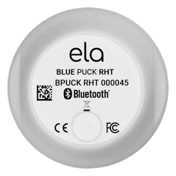 Sensor BLE de Temperatura y Humedad / Rango -40°C a +85°C / Alcance 500 m (1640 ft) / IP65 / Autonomía 18 Años / NFC