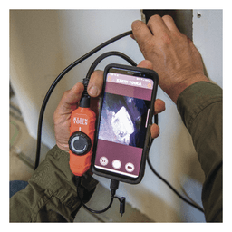 Boroscopio de Inspección / Cámara IP67 / Resolución 640x480 / Cuello de Cisne Blindado 3 m (10 ft) / 6 LED Ajustables / Conexión Android OTG