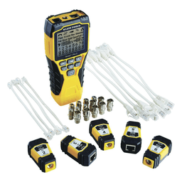 Probador de Cables / LCD Retroiluminada / Coaxial, RJ11, RJ12, RJ45 / Longitud 2000 ft / PoE / Generador de Tono / Test-n-Map