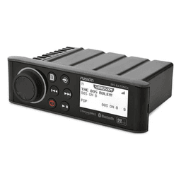 Sistema de Audio Marino / Pantalla LCD Monocroma 2.6" / Multi-Zone 2 Zonas / Potencia Pico 200 W / Bluetooth y ANT / IPX7 / USB