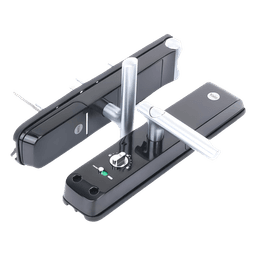 Cerradura Electrónica Autónoma / Biométrica y Teclado / 100 Usuarios / Puertas 35 a 90 mm / Salida Antipánico / Alarma de Intrusión