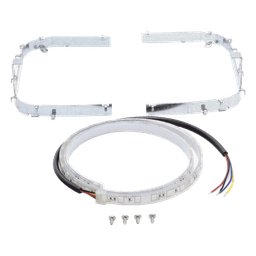 Kit de Corona LED / 24 VDC / 5 W / IP67 / -20°C a 55°C / Para Gabinete de Barrera Vehicular