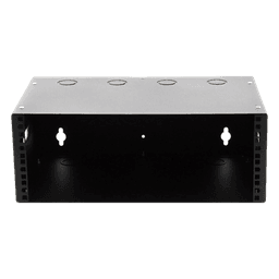 Gabinete de Pared para Redes / 4U / Profundidad 250 mm (9.8 in) / Acero Galvanizado Calibre 20 / Montaje Compacto