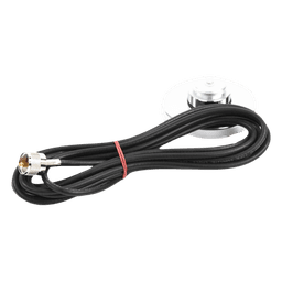Montaje Magnético para Antena / NMO 3/4" / Cable RG58U 3.5 m (11.5 ft) / Conector UHF Macho PL259 / 50Ω / Exterior