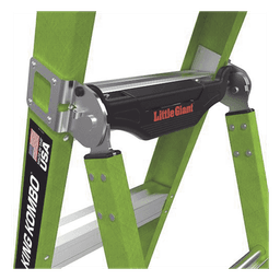 Escalera Combinada 3 en 1 / Fibra de Vidrio / 1.83 m (6 ft) / Carga 170 kg (375 lb) / Almohadilla Giratoria / Barra en V