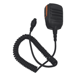 Micrófono de Mano PTT / Conector 8 Pines Redondo / IP54 / Resistencia 40 kg / Kevlar Reforzado / Compatible Hytera MD760/780/786