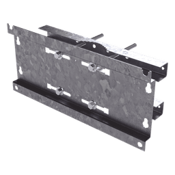 Herraje de Fijación / Montaje en Pared, Poste o Torre / Tornillos 250 mm / Compatible con Gabinete 9U