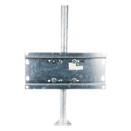 Herraje de Fijación / Montaje en Pared, Poste o Torre / Tornillos 250 mm / Compatible con Gabinete 9U