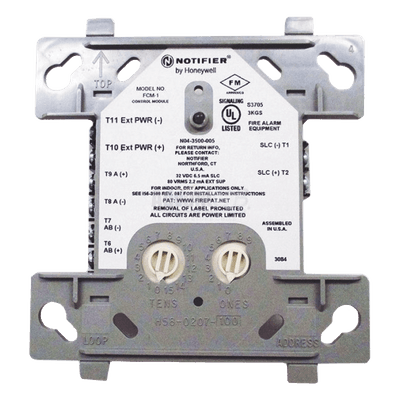 Módulo de Control Direccionable / Circuito NAC 24 VDC o Audio 70.7 Vrms / Protocolo FlashScan / Direccionamiento 01-159 / Clase A o B