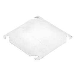Tapa Ciega Cuadrada / 4 Pulgadas / Acero Galvanizado / 0.286 kg / Cajas 4"x2"