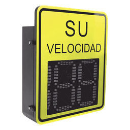 Radar Medidor de Velocidad / 3 Dígitos / TCP IP / Doble Relé / Detección Bidireccional / 200 m (656.2 ft)