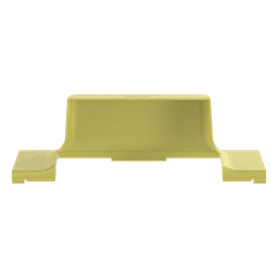 Tapa de Bajada Vertical / Compatibilidad Canaleta 4x4 a 24x4 / Radio de Curvatura 50.8 mm / Color Amarillo
