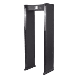 Arco Detector de Metales / 6 Zonas Independientes / Sensor IR Anti-Falsas Alarmas / Uso en Intemperie / Rango 0°C a 55°C / Certificación FAA