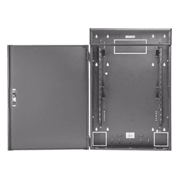 Gabinete de Montaje en Pared / 6 UR / 3 UR Activo + 3 UR Pasivo / Carga 90.72 kg (200 lbs) / Profundidad 9.5" (241.3 mm) / Acero 16 Gauge / UL 2416