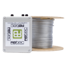 Cable Sensor Perimetral / 152 m (498.7 ft) / 1 Zona / Malla de Acero Inoxidable / Filtración Anti-Viento / IP66 NEMA 4X / 12-24 VCC