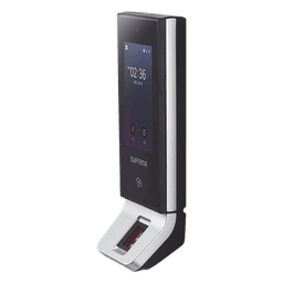 Terminal de Control de Acceso / Multitecnología / Huella / RFID Mifare / Bluetooth / Pantalla Táctil 4' / IP65 / PoE