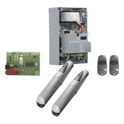 Kit de operadores para puertas abatibles / 3 m (9.8 ft) / 500 kg / 24V / IP44