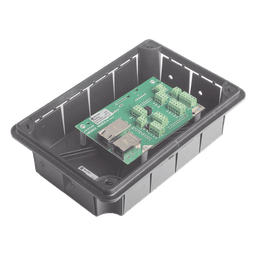 Terminal Hospitalaria Empotrable / 12 Entradas Digitales / VoIP SIP con Puerto FXS / PoE / Bus RS485 / 2 Puertos Ethernet / 267x164x62 mm