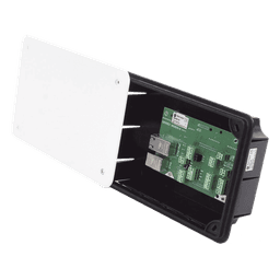 Terminal Hospitalaria Empotrable / 12 Entradas Digitales / VoIP SIP con Puerto FXS / PoE / Bus RS485 / 2 Puertos Ethernet / 267x164x62 mm