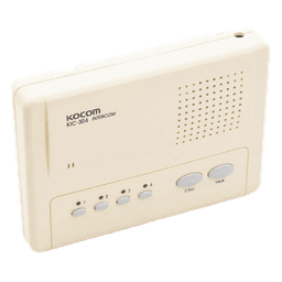 Sistema de Intercomunicador Manos Libres / 4 Extensiones / Alcance 200 m (656.2 ft) / Cable 2 Hilos Calibre 18 / Montaje en Pared