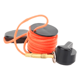 Sistema Magnético de Jalado de Cables / 6.1 m (20 pies) / Guía de Nylon / Ojal Giratorio