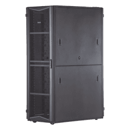 Gabinete para Centro de Datos / 42 UR / 600 mm (1.97 ft) Ancho / 1070 mm (3.51 ft) Profundidad / Acero / Negro