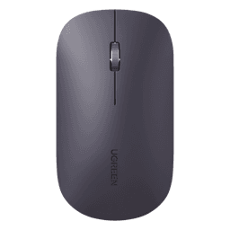 Mouse Inalámbrico / 2.4 GHz / Alcance 10 m (32.8 ft) / DPI 1000-4000 Ajustable / Ultra Delgado 3 cm / Silencioso 40 dB