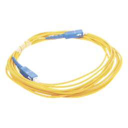 Jumper de Fibra Óptica / SC/UPC a SC/UPC / Monomodo OS2 / Simplex / 5 m (16.40 ft) / 2 mm / PVC