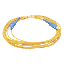 Jumper de Fibra Óptica / SC/UPC a SC/UPC / Monomodo OS2 / Simplex / 5 m (16.40 ft) / 2 mm / PVC