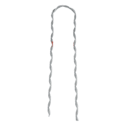 Remate Preformado para Fibra Óptica / Span 100 m (328.1 ft) / Mensajero Acero Φ 3.6 mm / Tensión 3386 kg / Pierna Dispareja