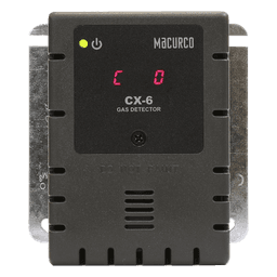 Detector de Gas Fijo / CO y NO2 / Detección de Bajo Nivel / Integración con Sistemas de Ventilación y Alarmas / Activación Automática de Mitigación