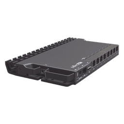 Router / CPU 4 Núcleos ARM 1.4 GHz / 9 Puertos / 7 Gigabit + 1 2.5G + 1 SFP+ 10G / Switch Marvell 10 Gbps / Refrigeración Pasiva / Triple Alimentación