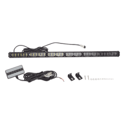 Barra de Luz de Advertencia / 6 Módulos / 24 LED Gen III / 30 Pulgadas (762 mm) / Ámbar / 18 Patrones / 10-30 VCC