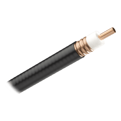 Cable Coaxial RF / 50 Ω / Bobina 500 m (1640 ft) / Atenuación 0.778 dB/30 m / Blindaje Cobre Sólido / Propagación 91 %