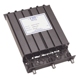 Duplexer / Rechazo de Banda / 400-440 MHz / 4.6-6 MHz Sep. / 50 W / BNC Hembra / 6 Cavidades / 1.25x6x9.5 in
