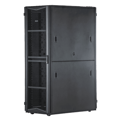 Gabinete para Centro de Datos / 45 UR / 800 mm Ancho (2.62 ft) / 1200 mm Profundidad (3.94 ft) / Carga 1591 kg / Acero Negro