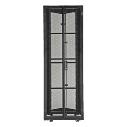 Gabinete para Centro de Datos / 45 UR / 800 mm Ancho (2.62 ft) / 1200 mm Profundidad (3.94 ft) / Carga 1591 kg / Acero Negro