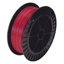 Cable Detector de Calor Lineal / Temperatura Fija 68°C / 152 m (499 ft) / Nylon Rojo Exterior / Conductores Tri-metálicos / Guía Acerada