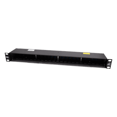 Gabinete de Protección contra Sobretensión / 24 Canales / 10GbE / 20kA por Par / Rack 19" o Pared