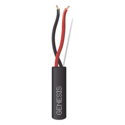 Cable FPL para Enterrado Directo / 2x14 AWG / 305 m (1000 ft) / Doble Aislamiento / Intemperie / Detección de Incendios y Evacuación
