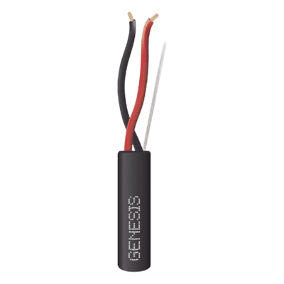 Carrete de Cable / 305 m (1000 ft) / 2x18 AWG / FPL / Direct Burial / Intemperie / Detección de Incendios y Evacuación