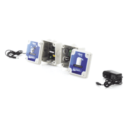 Kit Transmisor/Receptor Electronivel / 1 km LOS / 915 MHz / 16 A Relé / Panel Solar Opcional