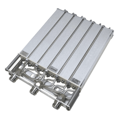 Duplexer Móvil / 440-480 MHz / 6 Cavidades / N Hembra / 50 W / 1.3 ft x 6.25 ft x 9 ft