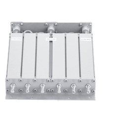 Duplexer / 6 Cavidades / 440-470 MHz / 50 W / 5 MHz Separación / Rechazo de Banda / BNC Hembras / 1.2 dB Pérdida Inserción