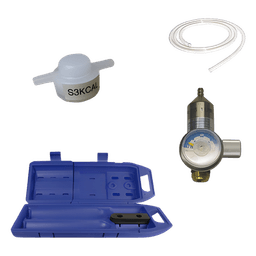 Kit de Calibración para Detector de Gases Combustibles / Copa de Calibración / Regulador de Flujo 1.5 LPM / Manguera y Estuche de Transporte / Sensor Catalítico