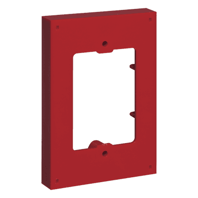 Espaciador / 5/8" (15.9 mm) / Plástico moldeado / Estaciones Stopper / Rojo