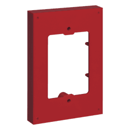 Espaciador / 5/8" (15.9 mm) / Plástico moldeado / Estaciones Stopper / Rojo