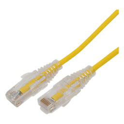 Cable de Parcheo Slim UTP / Cat6A / 0.5 m (1.64 ft) / 28 AWG / RJ45